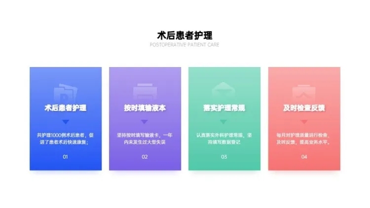 并列关系4项PPT图文页预览效果