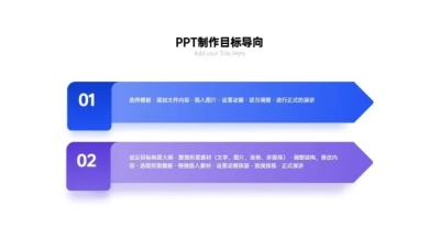 并列关系2项PPT图文页