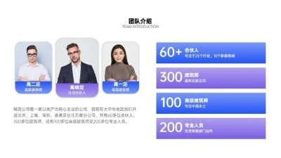 并列关系4项PPT图文页
