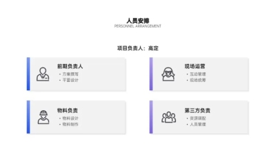 并列关系4项PPT图文页