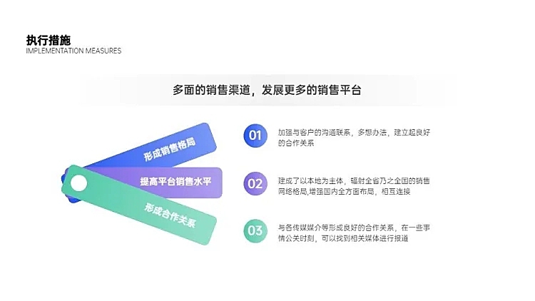 并列关系3项PPT图文页