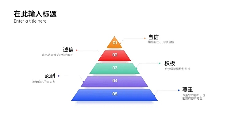 棱锥5项PPT内容页
