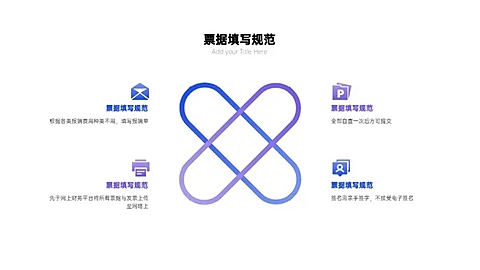 并列关系4项PPT图文页