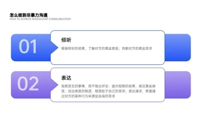 并列关系2项PPT图文页