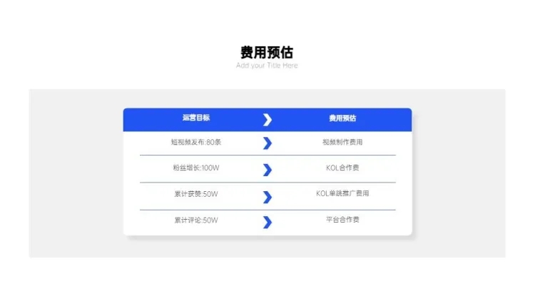 并列关系4项PPT图文页