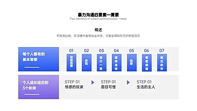 并列关系2项PPT图文页