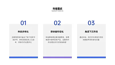 并列关系3项PPT图文页