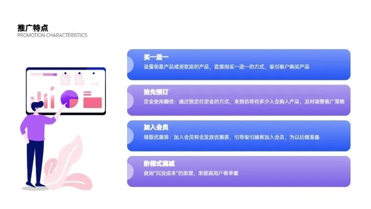 并列关系4项PPT图文页预览效果