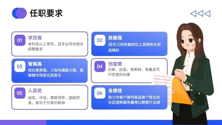 并列关系6项PPT图文页预览效果