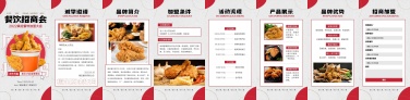 H5翻页餐饮美食奶茶店餐厅加盟合作连锁招商邀请企业品牌宣传