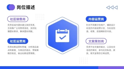 并列关系4项PPT图文页