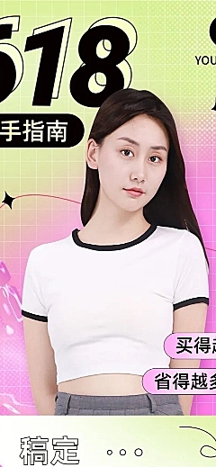 618年中大促营销文章长图