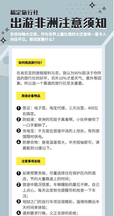 国外游毕业季注意事项长图海报