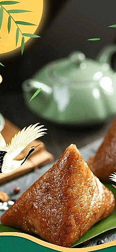 长页H5端午节粽子产品促销活动