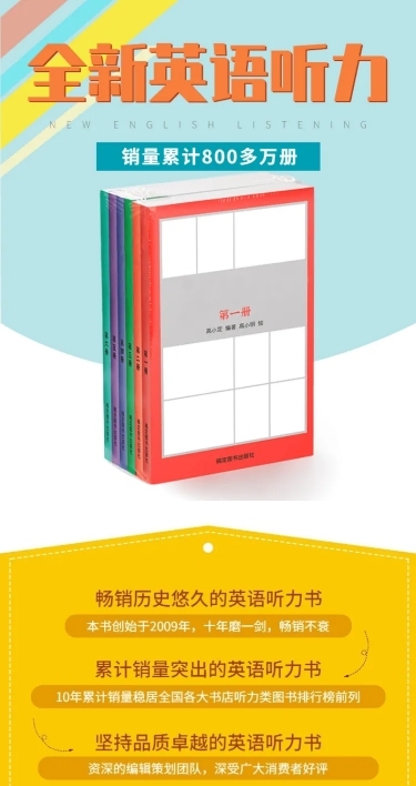 办公文具图书英语听力详情页