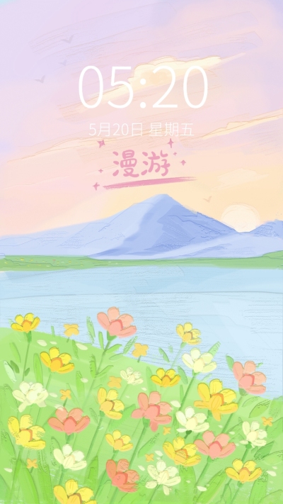 油画风唯美手机壁纸