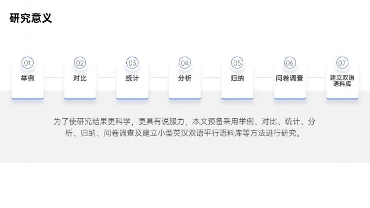 并列关系多项PPT图文页预览效果
