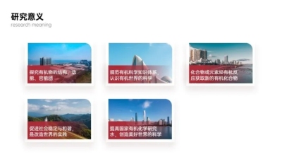 并列关系5项PPT图文页