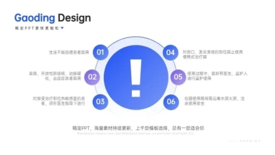 并列关系6项PPT图文页