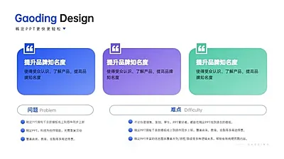 关联关系3项PPT图文页