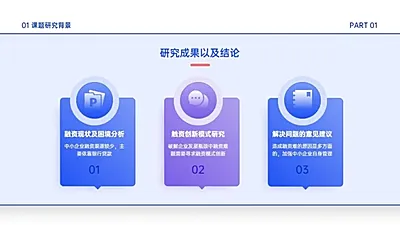 并列关系3项PPT图文页