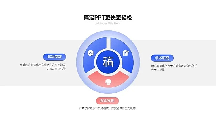 并列关系3项PPT图文页