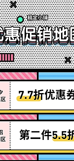 创意促销活动营销地图长图海报