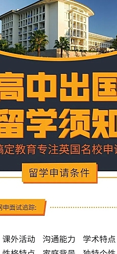 教育培训简约实景知识科普营销长图