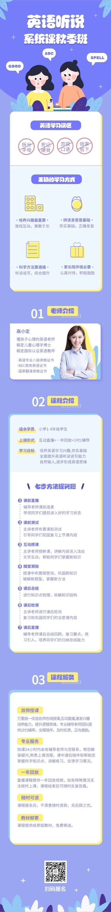 暑假招生英语考研辅导班课程详情页