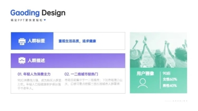 并列关系2项PPT图文页