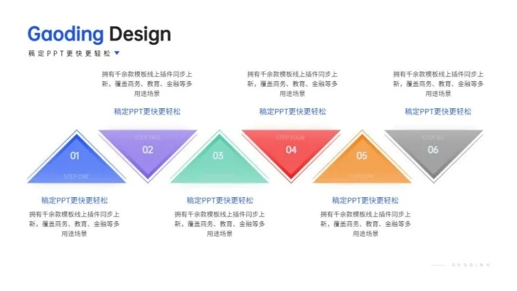 并列关系6项PPT图文页预览效果
