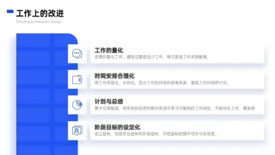 并列关系4项PPT图文页