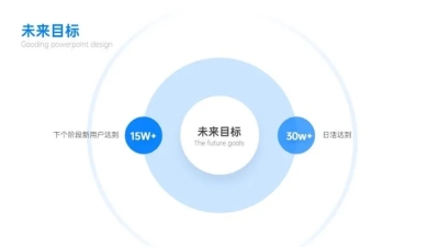 总分关系2项PPT图文页