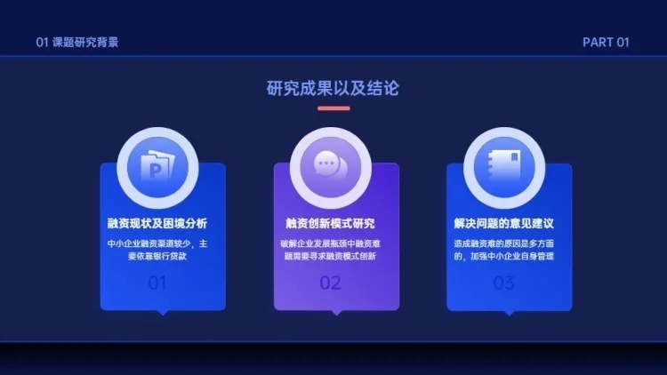 并列关系3项PPT图文页预览效果