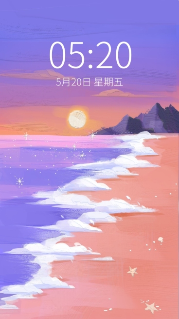 油画风唯美手机壁纸预览效果