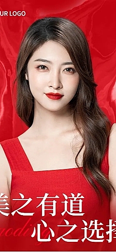 微商美业美容院项目营销热卖排行榜长图海报