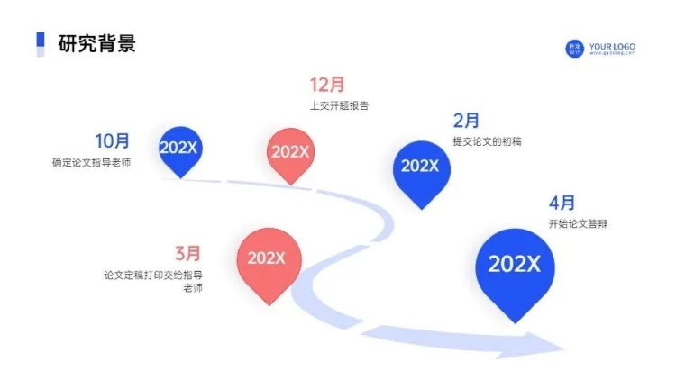 流程表简约递进关系5项PPT图文页预览效果