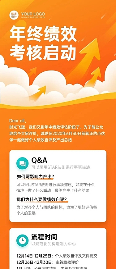 企业绩效考评通知长图5