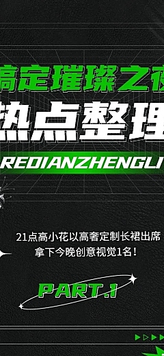 潮酷发明星娱乐吃瓜总结长图
