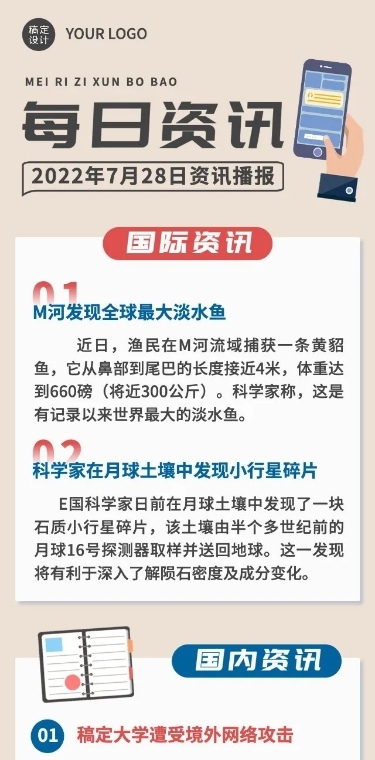 新闻资讯宣传文章长图