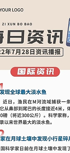 新闻资讯宣传文章长图