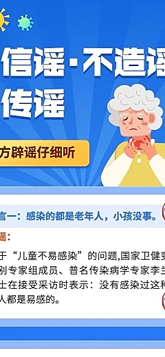 疫情防护攻略指南疫情辟谣长图海报
