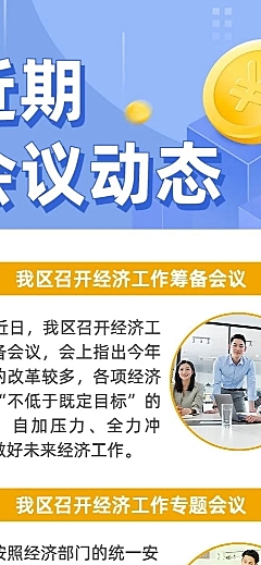 融媒体政务会议排版文章长图