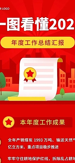 融媒体工作总结汇报插画一图读懂文章长图