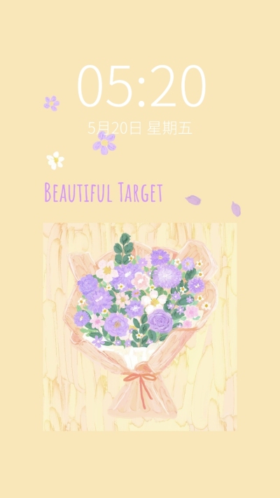 简约油画棒风手机壁纸