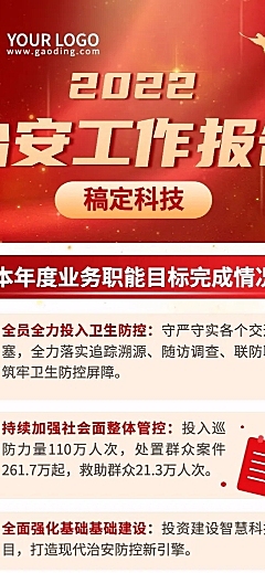 融媒体治安工作总结文章长图