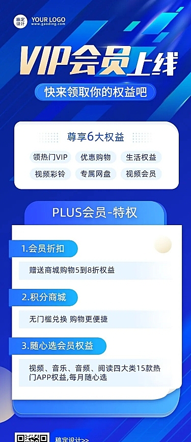 IT互联网平台会员权益技术服务展示