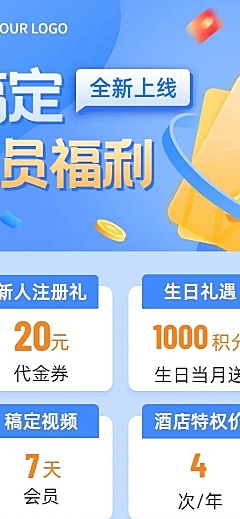 IT互联网平台会员权益技术服务展示