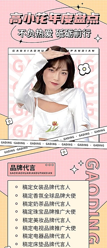 明星年终作品总结长图