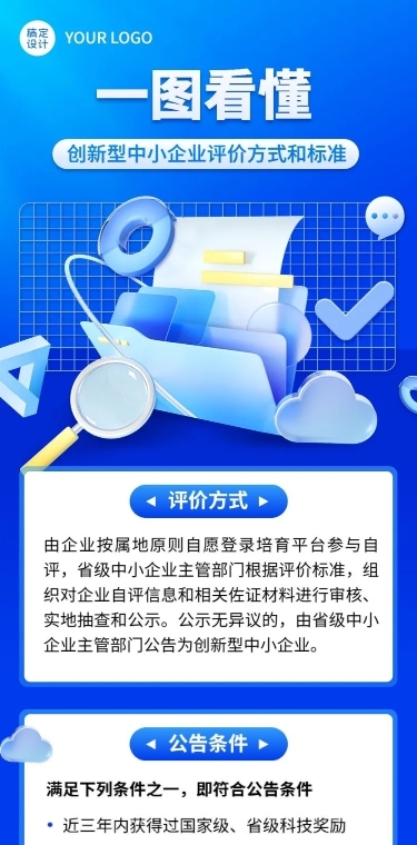 企业政策科普攻略一图读懂政策解析文章长图
